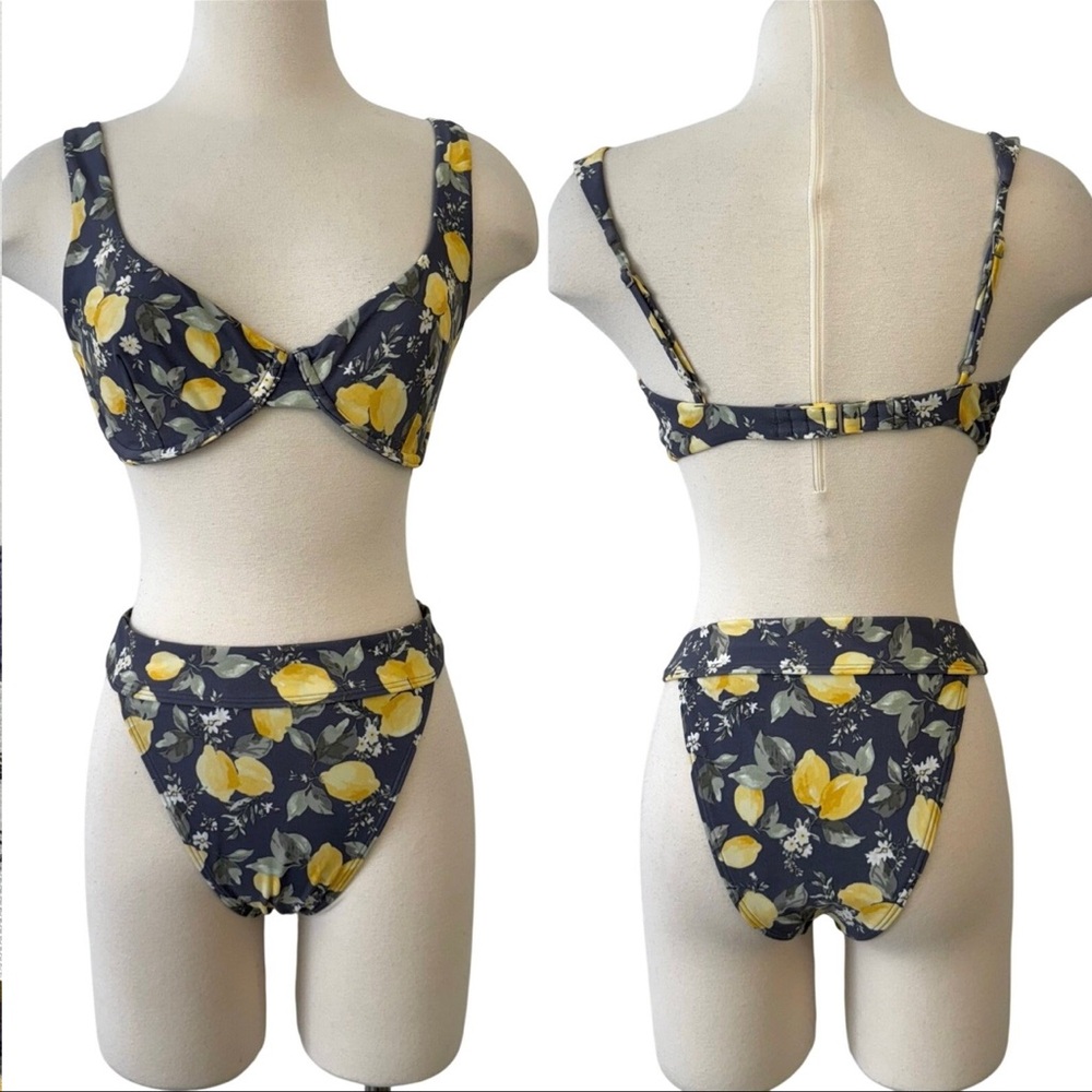 NWOT Abercrombie Lemon Bikini